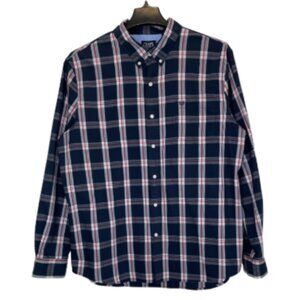 Men Blue| Red | Gray Plaid Shirt XXL